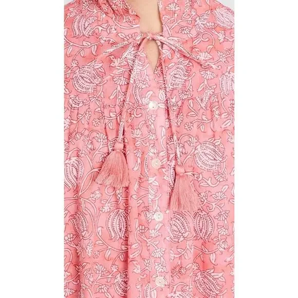 Marea Georgia Dress in a Floral Dusk Pink NWT Size Small - Picture 5 of 12